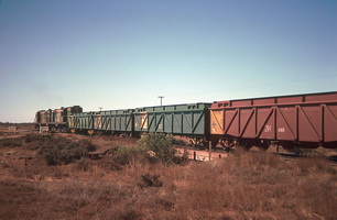 29<sup>th</sup> February 1988 - Stirling North 604 + 601 hauling coal train GHA + GHA + GHA1077 + GPA2114