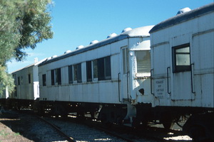 9<sup>th</sup> September 1990,Dry Creek perway sleepers PWS 8153 + PWS 14 + PWS 27