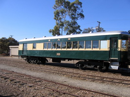 25<sup>th</sup> June 2006,Pichi Richi Railway - Quorn - Brill trailer car 305 