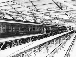 Car Barn interior circa 1917