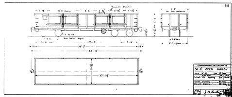 NGH Open Wagon 36ft