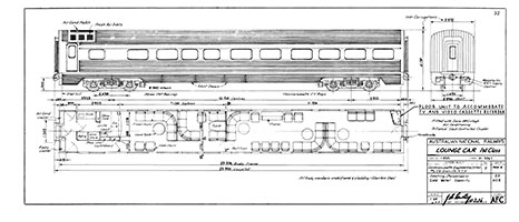 AFC 1st Class Lounge Car