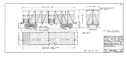 ACBY 10.6m Cattle Wagon