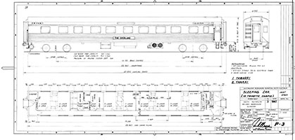 Joint Stock Twinette Compartment Sleeping Car Tawarri Yankai