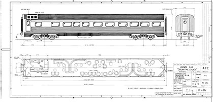 AFC Lounge Car Dreamtime Lounge